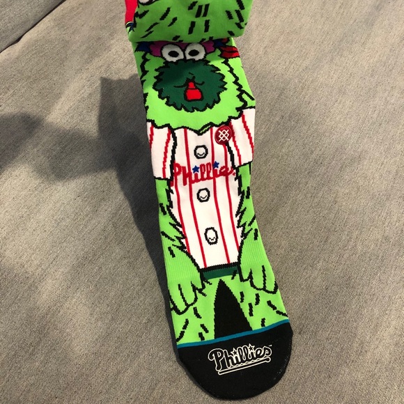 Stance Phillies Phanatics Crew Socks Youth Kids L - Picture 5 of 11